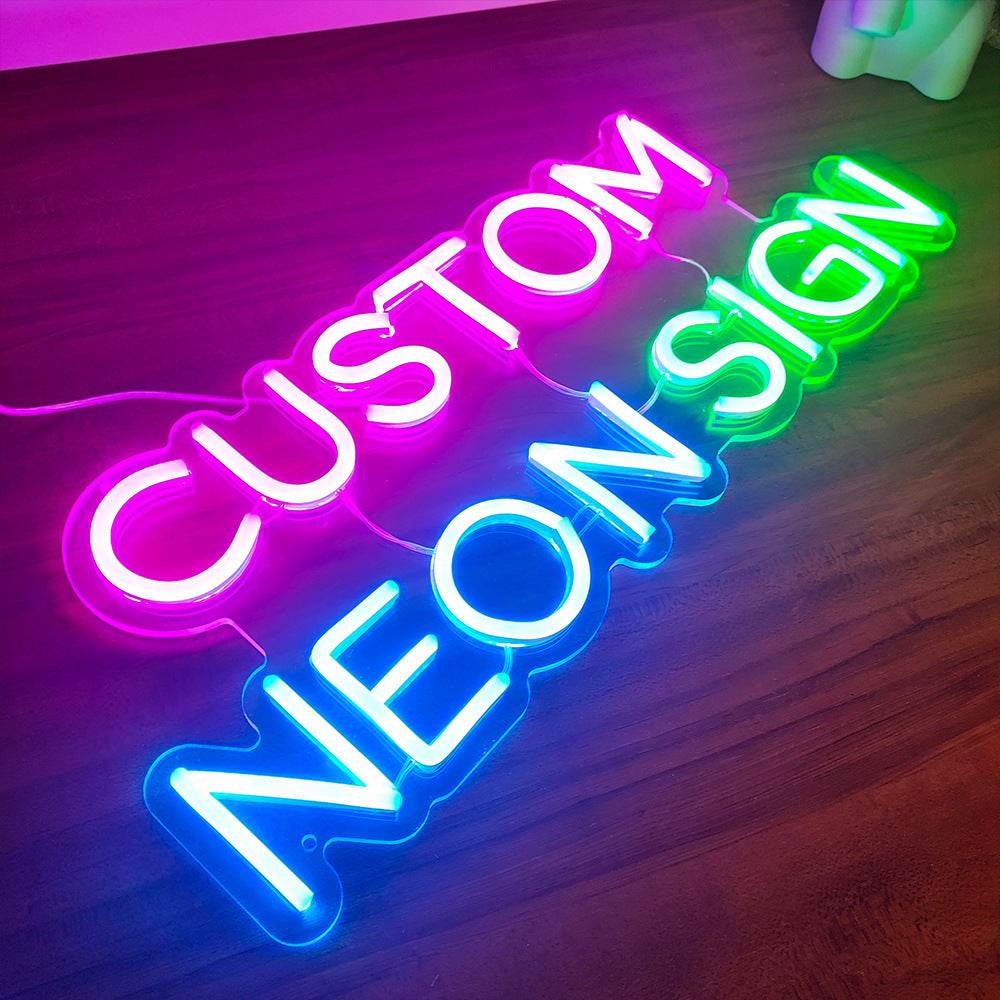 Colorful Neon Letter Modeling Light Custom Neon Sign DIY - P12 Hub Europe