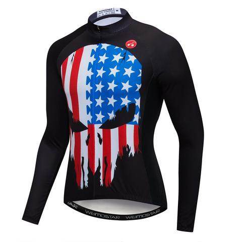 Customizable Men's Long Sleeve Cycling Jerseys With Fleece - P12 Hub Europe