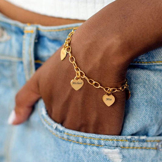 Love Engraved Bracelet Stainless Steel DIY - P12 Hub Europe