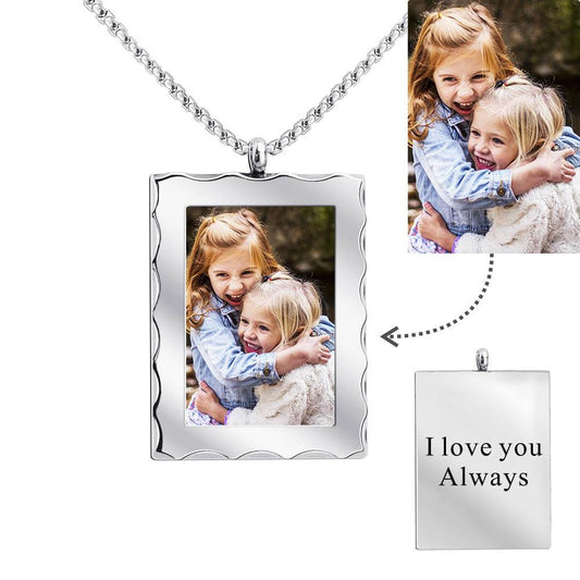 Personalized Gift Customized Photo Frame Necklace - P12 Hub Europe