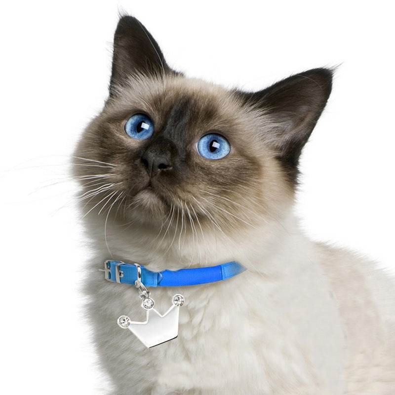 Crown Rhinestone Listed Pet Collar Ornament - P12 Hub Europe