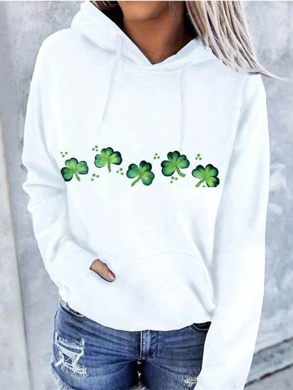 Line Style Embroidered Hoodie For Women - P12 Hub Europe