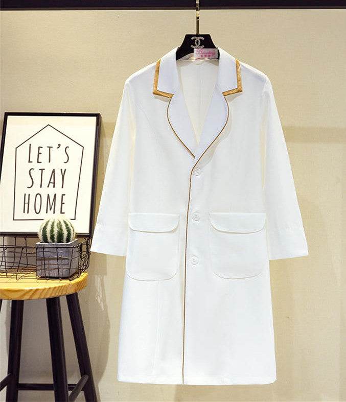 Beauty Salon Skin Management Overalls Female Semi-permanent Tattoo Artist Coat - P12 Hub Europe