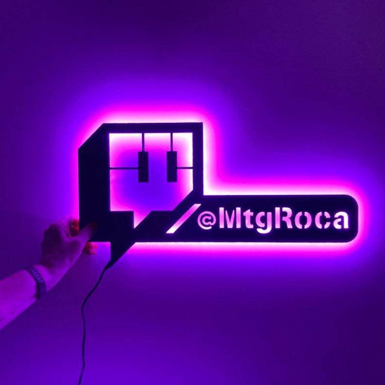 Super Personality Name Making Twitch Night Light - P12 Hub Europe