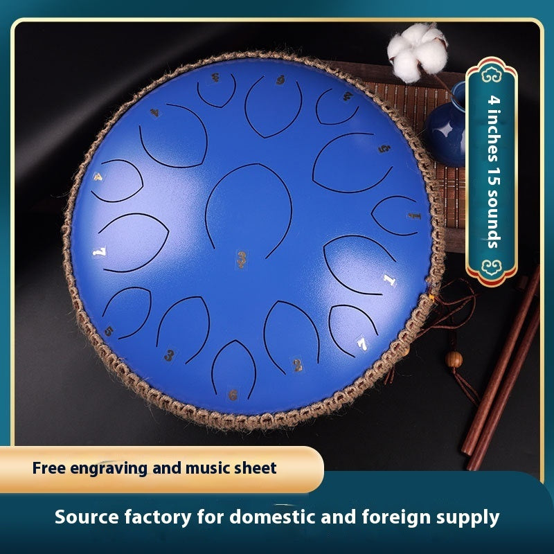 14-inch 15-tone Hollow Drum Percussion Musical Instrument