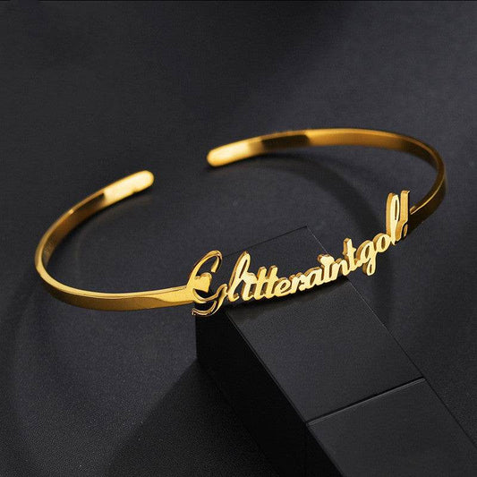 DIY Custom Stainless Steel Name Bracelet - P12 Hub Europe