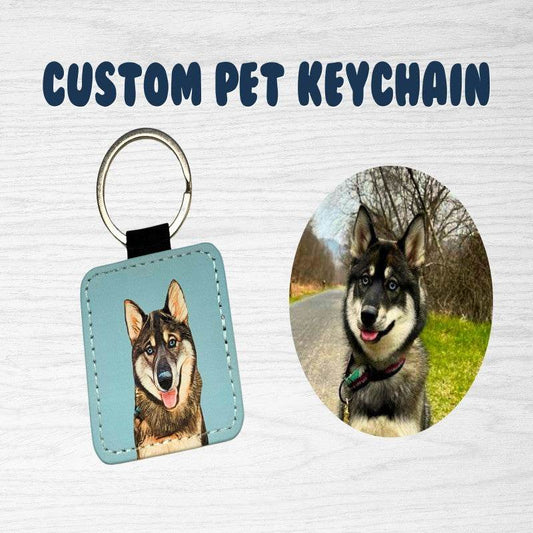 Customized Keychain For Pet Photos Small Pendant - P12 Hub Europe