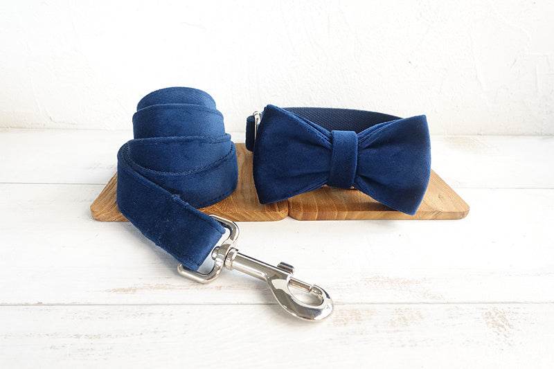 Bowknot Pet Collar Large, Medium And Small Pet Traction Collar Dog Leash - P12 Hub Europe