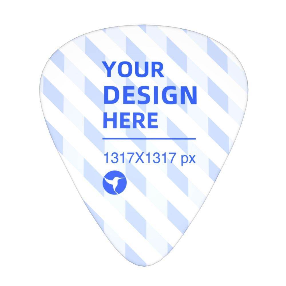 12-Piece Comfortable Edge Smooth Guitar Picks - P12 Hub Europe