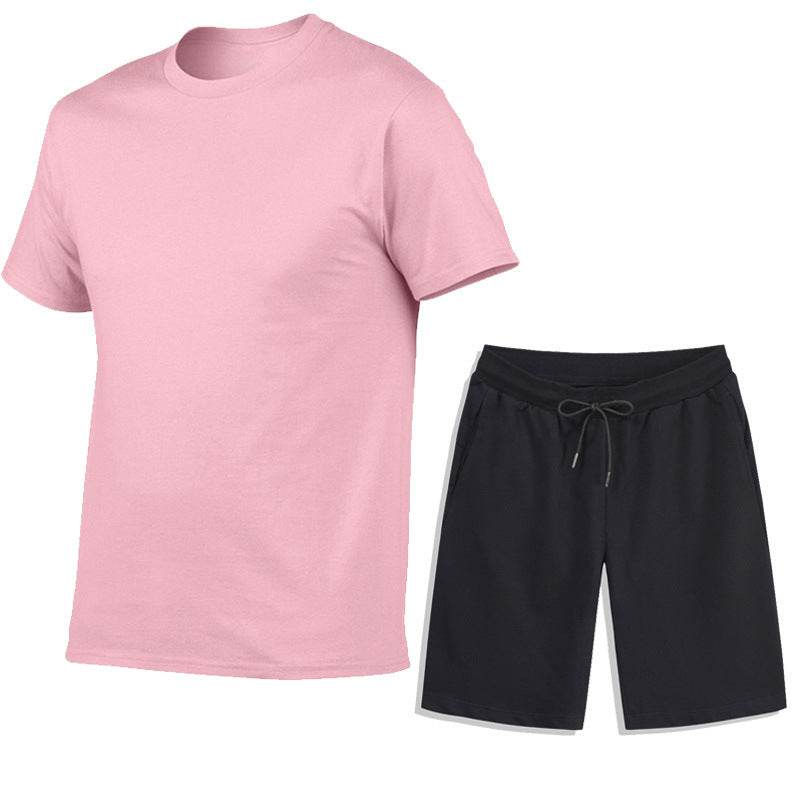 Cotton Short-sleeved Suit T-shirt Casual Sports - P12 Hub Europe