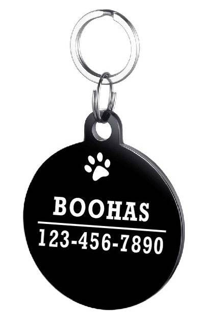 Personalized Dog ID Tag Stainless Steel Pet ID Tag - P12 Hub Europe