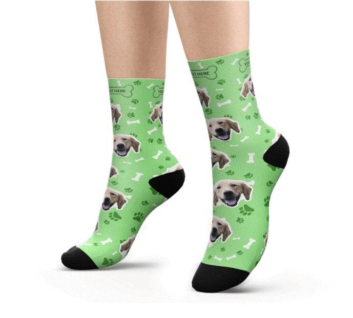 Personalized Custom Pet Head Print Socks For Dog Cat Lover - P12 Hub Europe