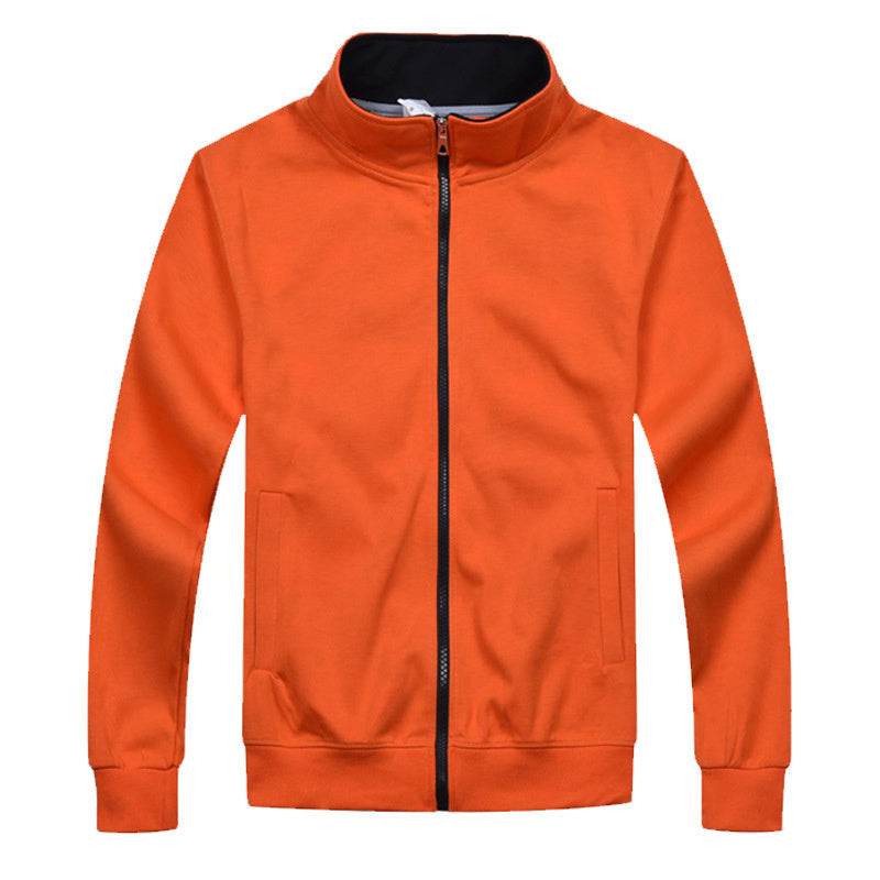 Men's Korean Style Contrast Color Stand Collar Sweatshirt - P12 Hub Europe