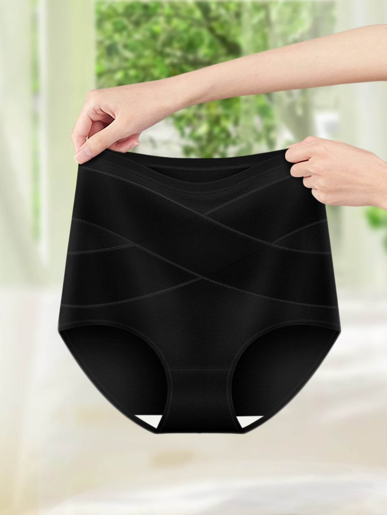High Waist Shaping Briefs Large Size Ladies' Underwear - P12 Hub Europe