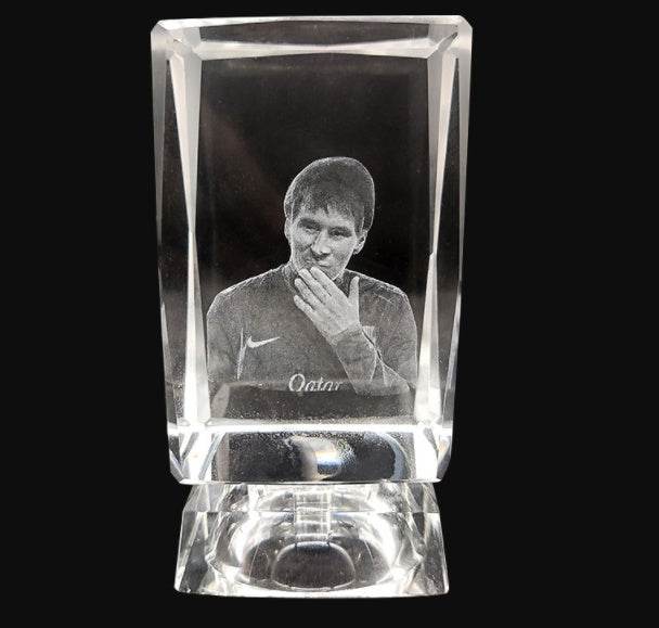 3D Laser Square Crystal Photo Frame With Love Custom Glass Cube - P12 Hub Europe