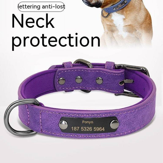 Engraved Lettering On The Neck Ring Of Dogs And Cats To Prevent Loss - P12 Hub Europe
