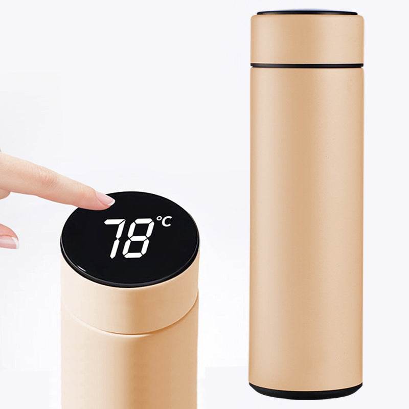 Heat preservation cup touch display temperature cup 304 stainless steel water cup - P12 Hub Europe