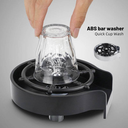 Bar Counter Cup Washer Sink High-pressure Spray Automatic Faucet Coffee Pitcher Wash Cup Tool Kitchen - P12 Hub Europe