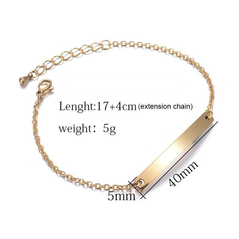 Custom Engraved Name Bracelet - P12 Hub Europe