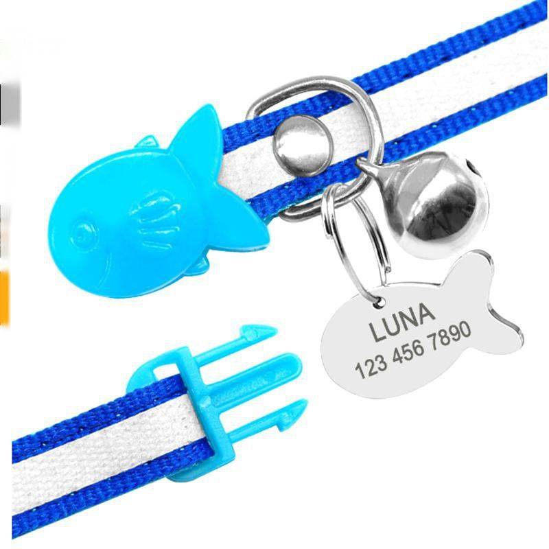 Collar Reflective Bell Adjustable Safety Buckle - P12 Hub Europe