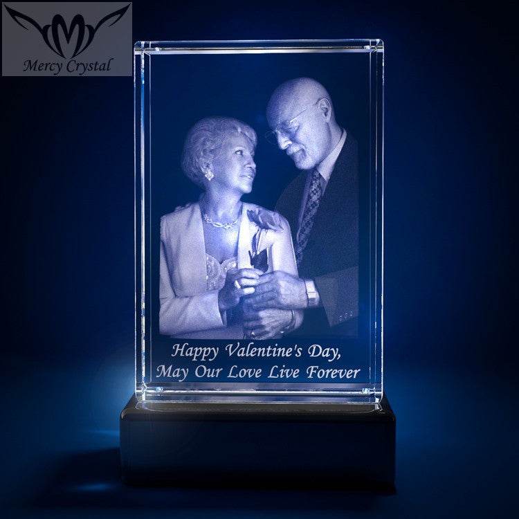 crystal photo custom laser engraving crystal sphere - P12 Hub Europe