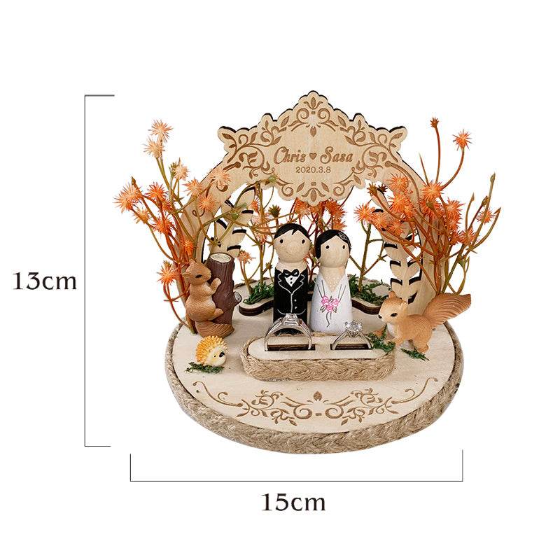 Creative custom ring pillow ring box - P12 Hub Europe