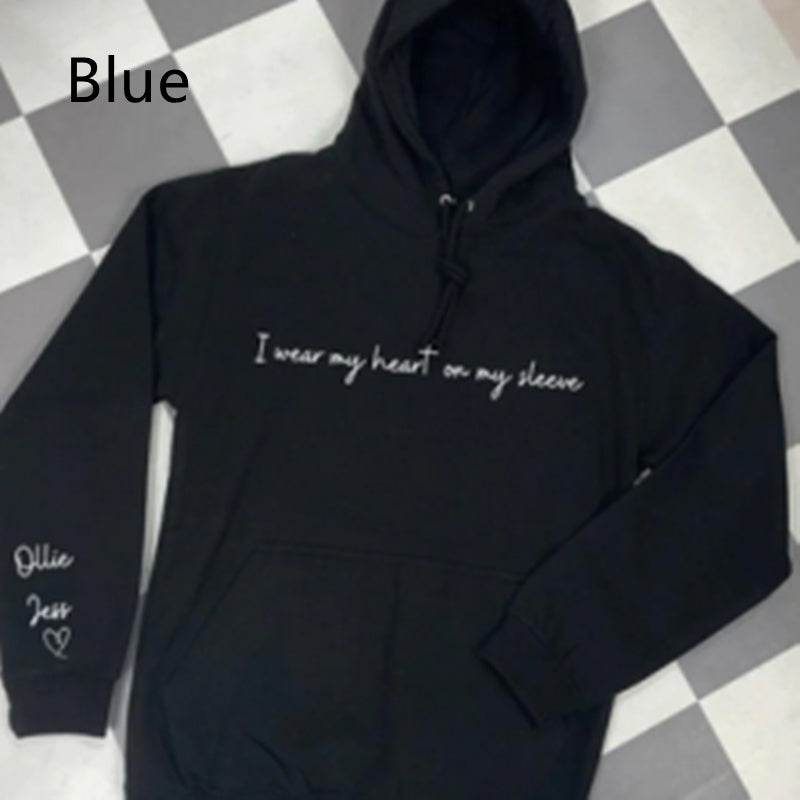 Women's Fashion English Letter Print Pattern Loose Sweatshirt - P12 Hub Europe