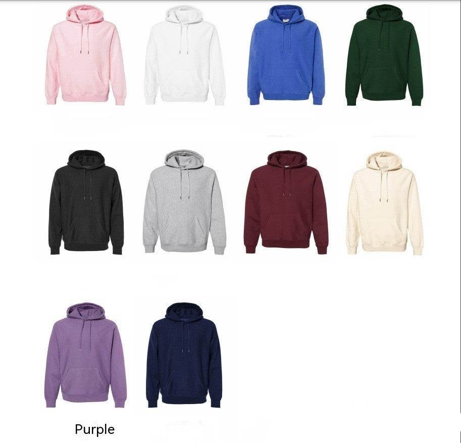 Customized Letter Name Round Neck Hoodie From Europe And America - P12 Hub Europe