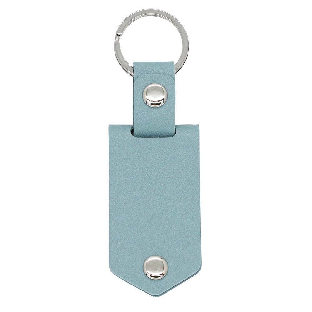 Leather Photo UV Color Printed Keychain - P12 Hub Europe