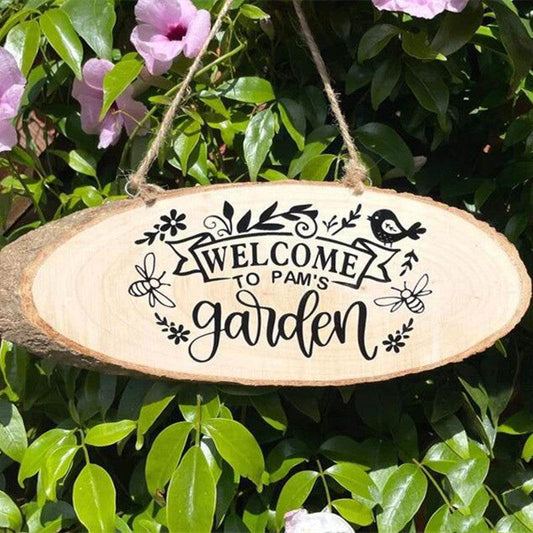 Personalized Wooden Garden Plaque Christmas Gift - P12 Hub Europe