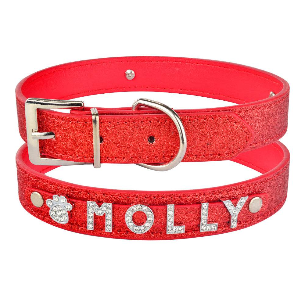 DIY Alphabet Dog Name Pet Collar Wear Accessories - P12 Hub Europe
