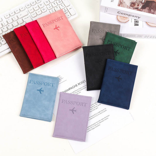 Leather Passport Protective Case With Large Capacity - P12 Hub Europe