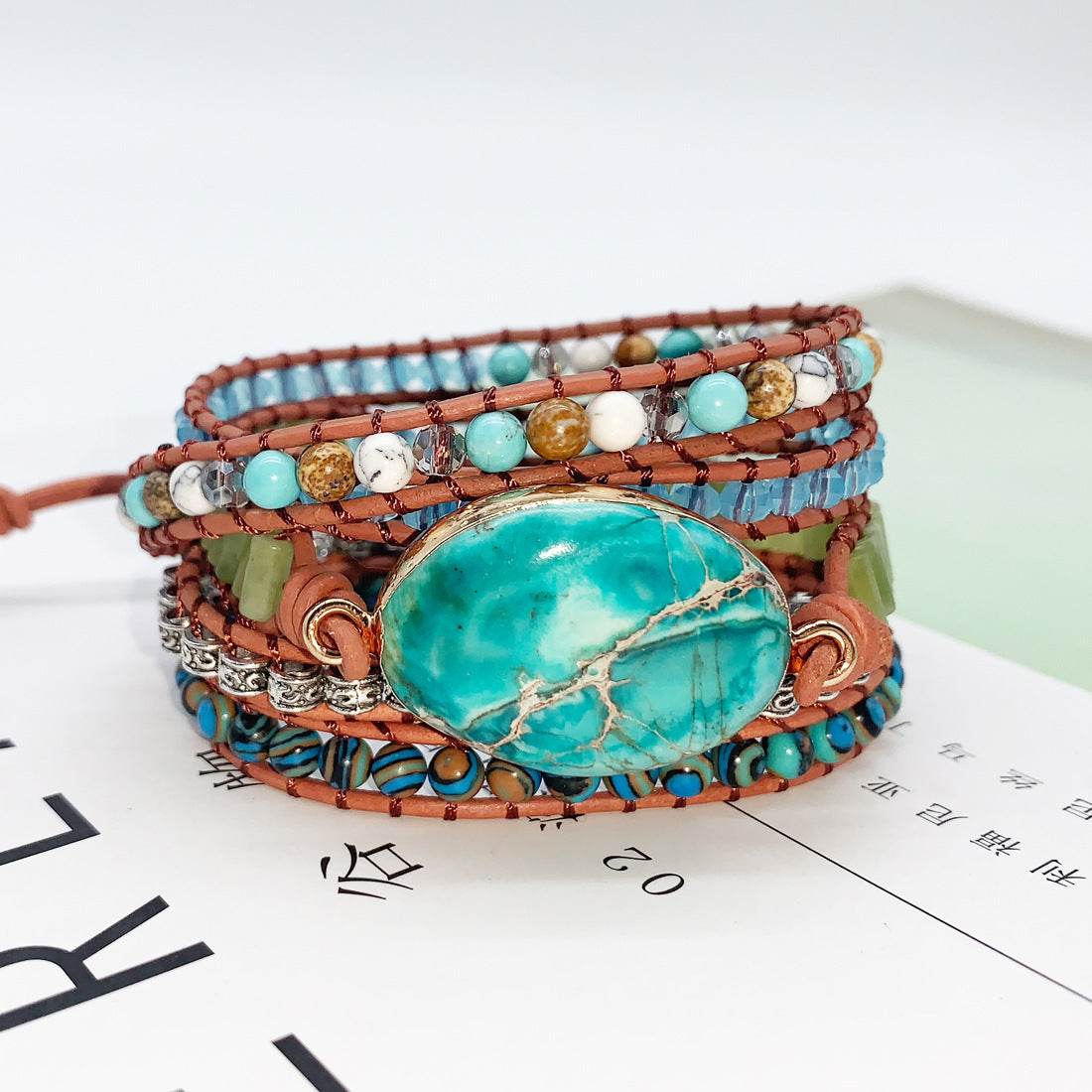 Bead bracelet Multi-layer jewelry set - P12 Hub Europe