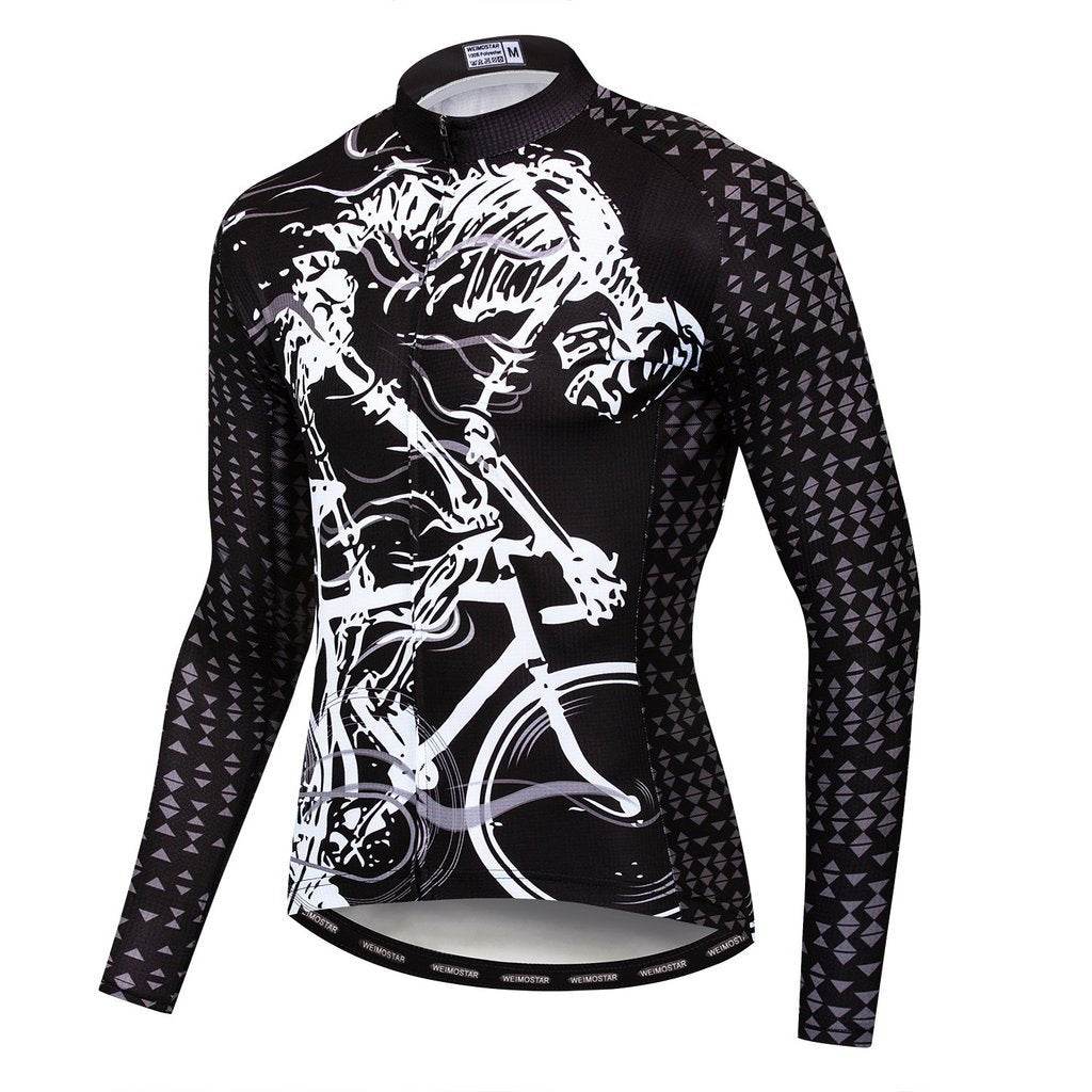 Riding Bicycle Jersey Long Sleeve Cycling Jersey - P12 Hub Europe