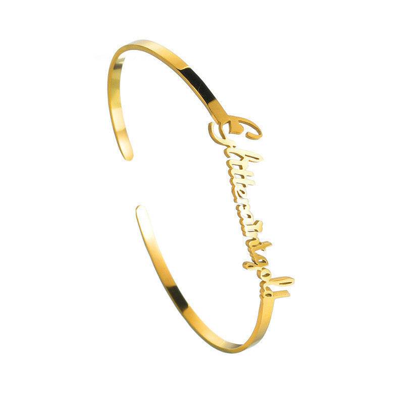 DIY Custom Stainless Steel Name Bracelet - P12 Hub Europe