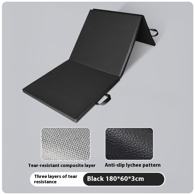 Three Fold Gymnastic Mat Men And Women Training Sit-up Mat Home Non-slip Thick Yoga Exercise Mat