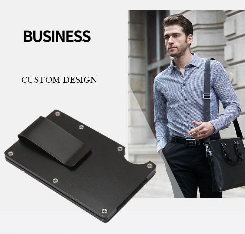 Card holder, Money Clip, Business Card Hloder, Business Gift, Security & Antimagnetic - P12 Hub Europe