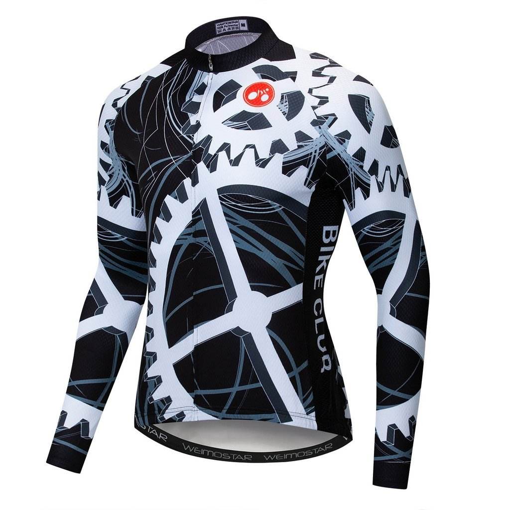 Riding Bicycle Jersey Long Sleeve Cycling Jersey - P12 Hub Europe