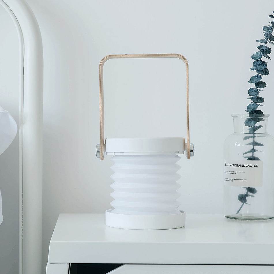 Foldable Touch Dimmable Reading LED Night Light Portable Lantern Lamp USB Rechargeable For Home Decor - P12 Hub Europe