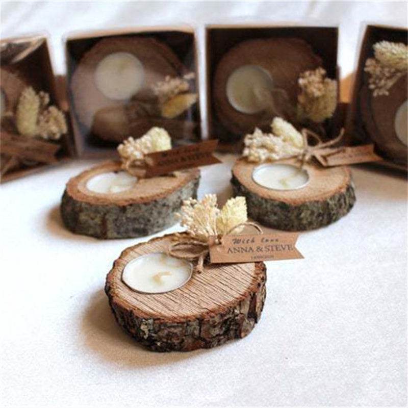Wedding Decoration Supplies Scented Candles Souvenirs Engraved Name - P12 Hub Europe