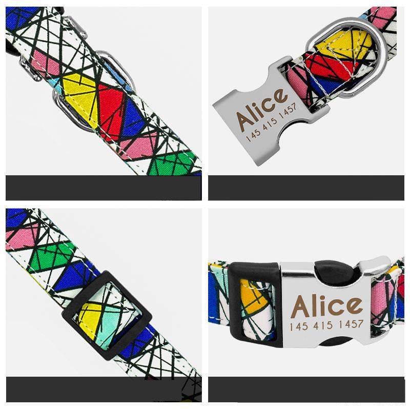 Pet Collar Lettering Large Dog Pet Dog Neck - P12 Hub Europe