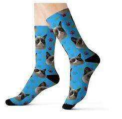 Personalized Custom Pet Head Print Socks For Dog Cat Lover - P12 Hub Europe