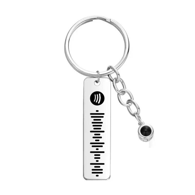 Color Photo Projection Keychain For Couples - P12 Hub Europe
