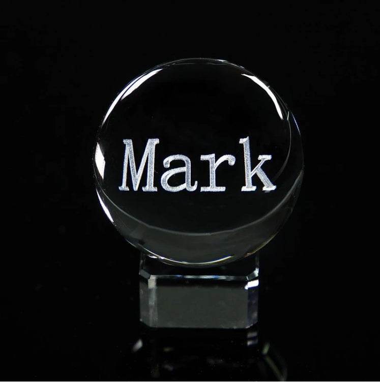 Crystal Ball personalized customization - P12 Hub Europe