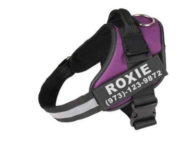 Personalized Custom Reflective Breathable Dog Harness NO PULL Adjustable Pet Harness For Small Large Dog Harness Vest With Patch - P12 Hub Europe