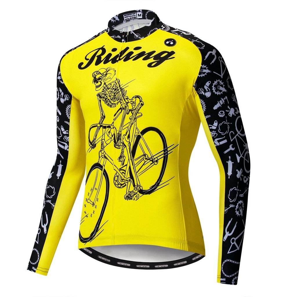 Riding Bicycle Jersey Long Sleeve Cycling Jersey - P12 Hub Europe