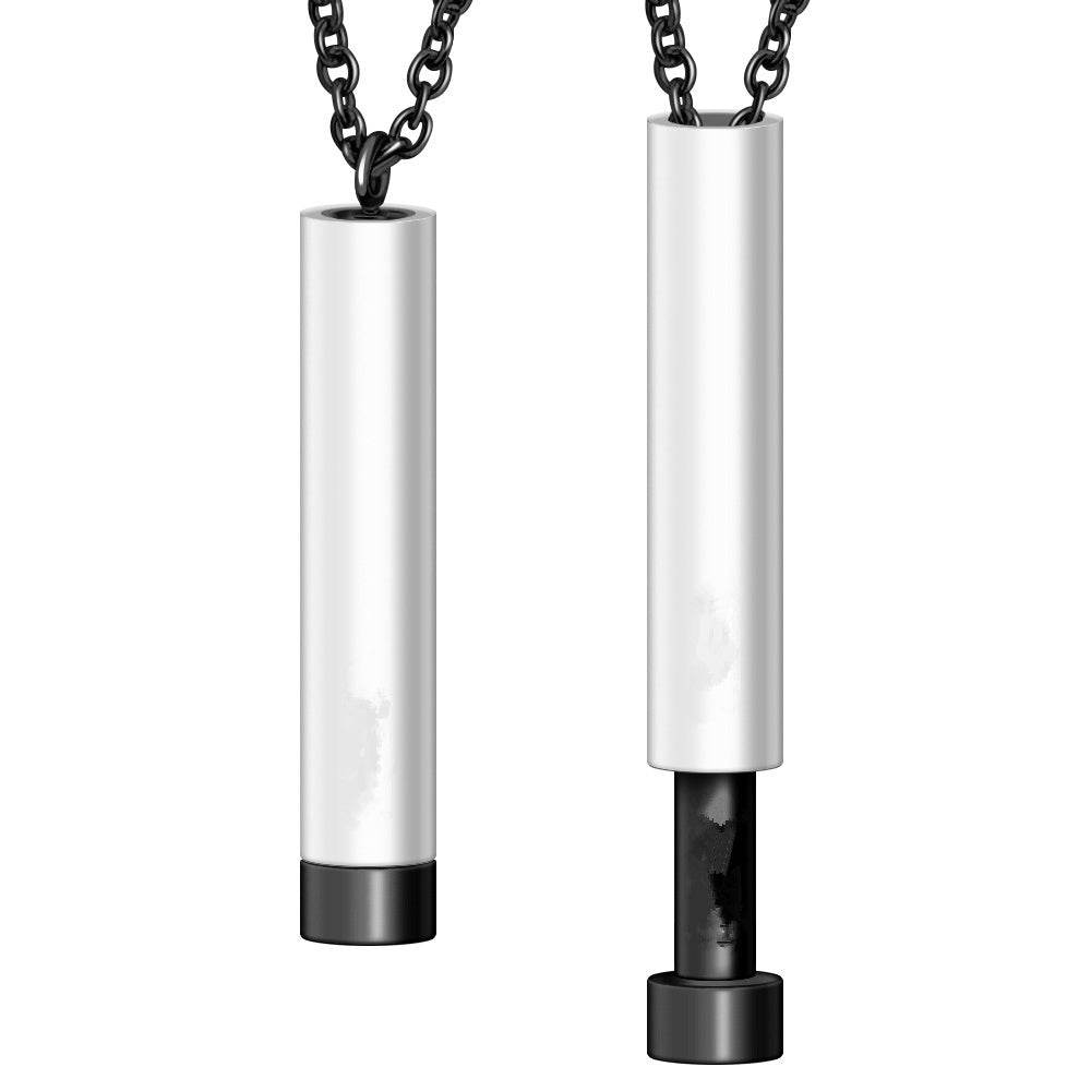 Customize Lovers Name Stainless Steel Necklace Remember Your Most Meaningful Phrase Word - P12 Hub Europe