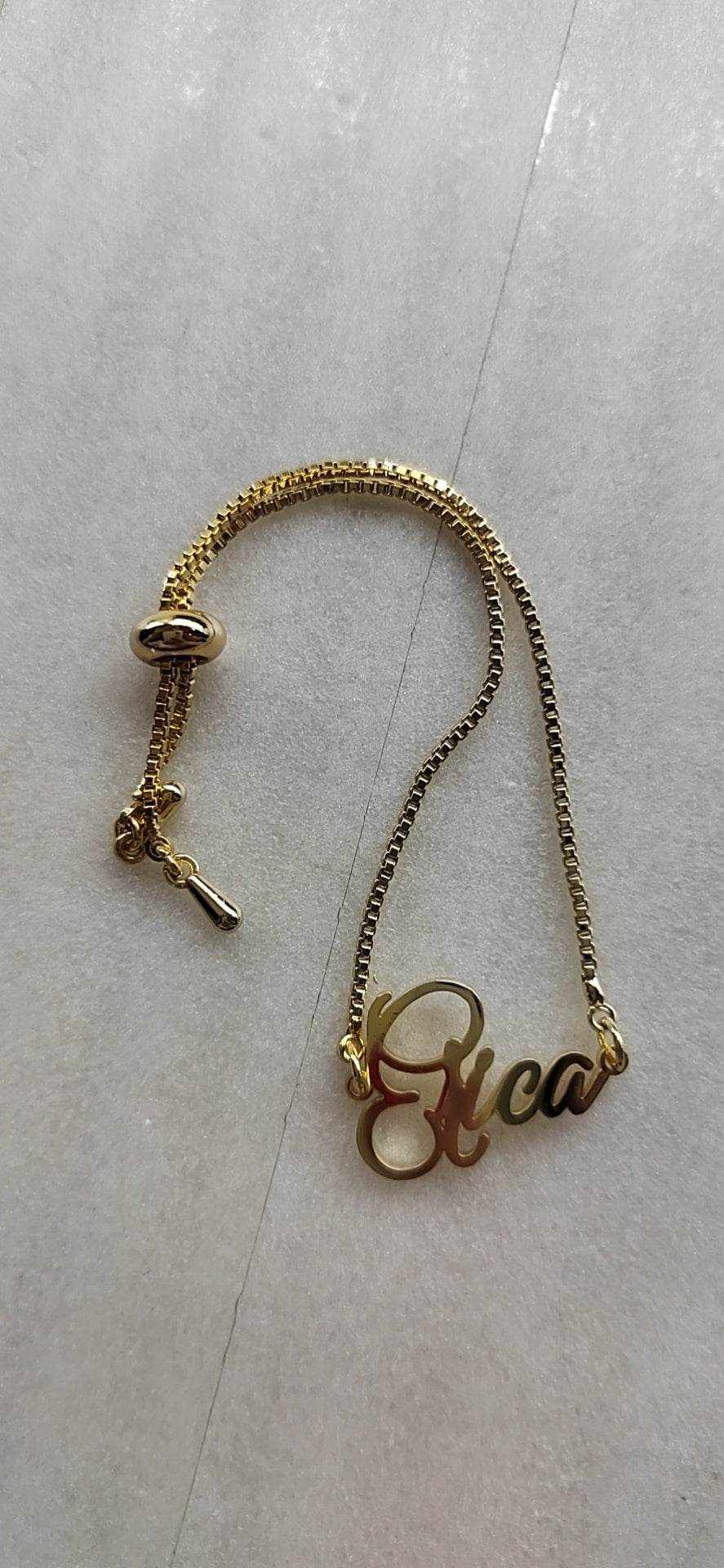 Personalized DIY Custom Name Bracelet Stainless Steel - P12 Hub Europe