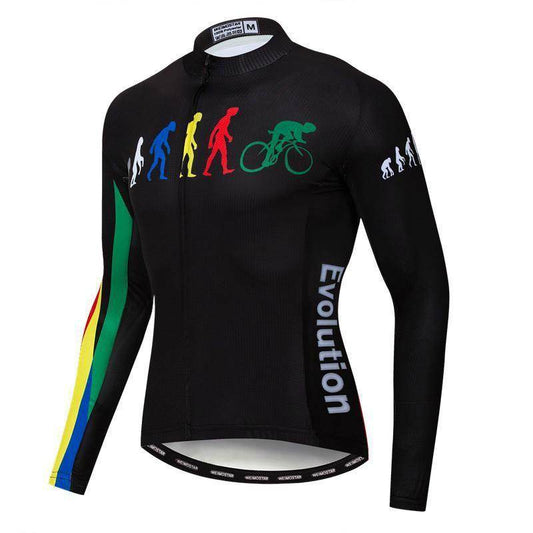 Riding Bicycle Jersey Long Sleeve Cycling Jersey - P12 Hub Europe