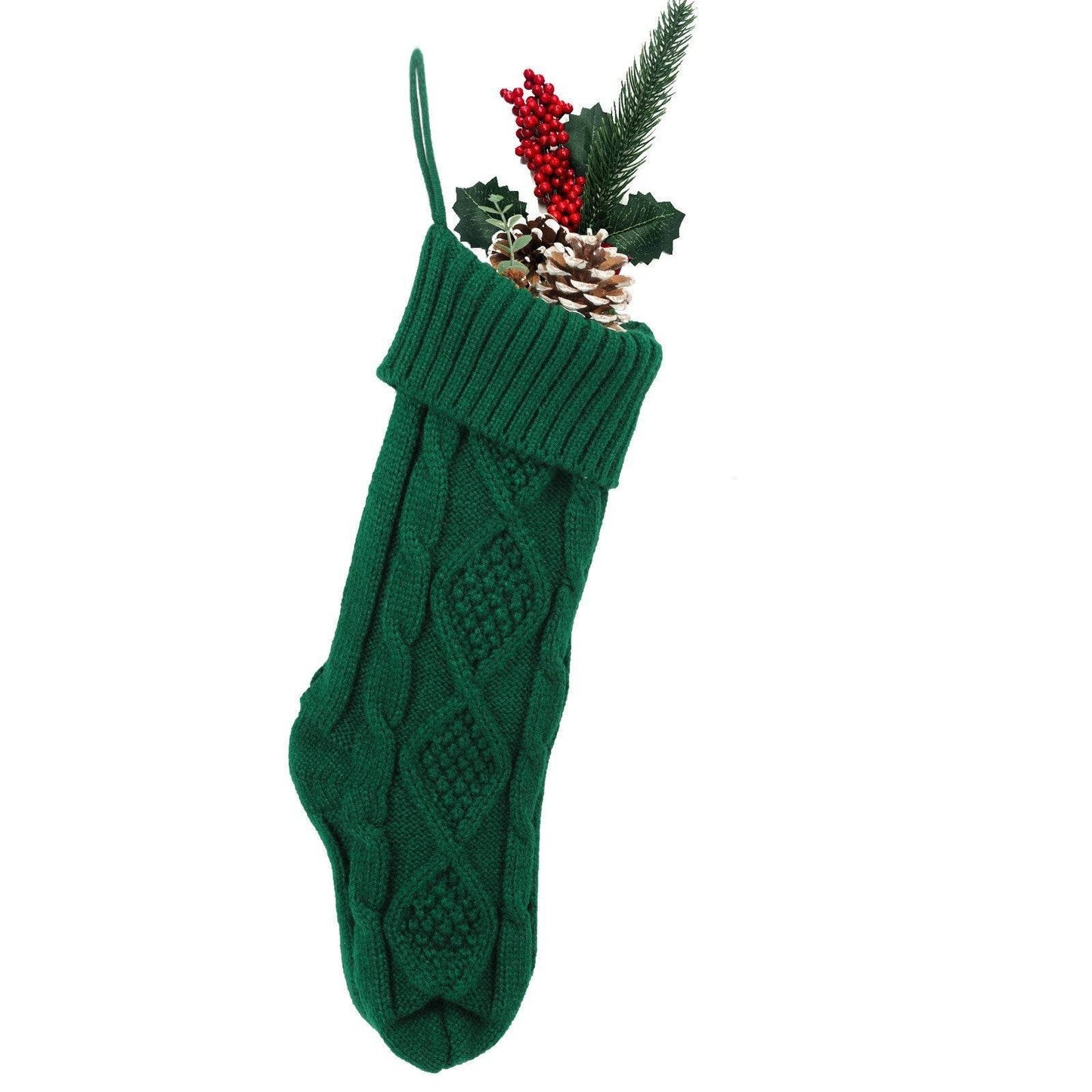 Embroidered Knitted Christmas Socks Decorative Products - P12 Hub Europe